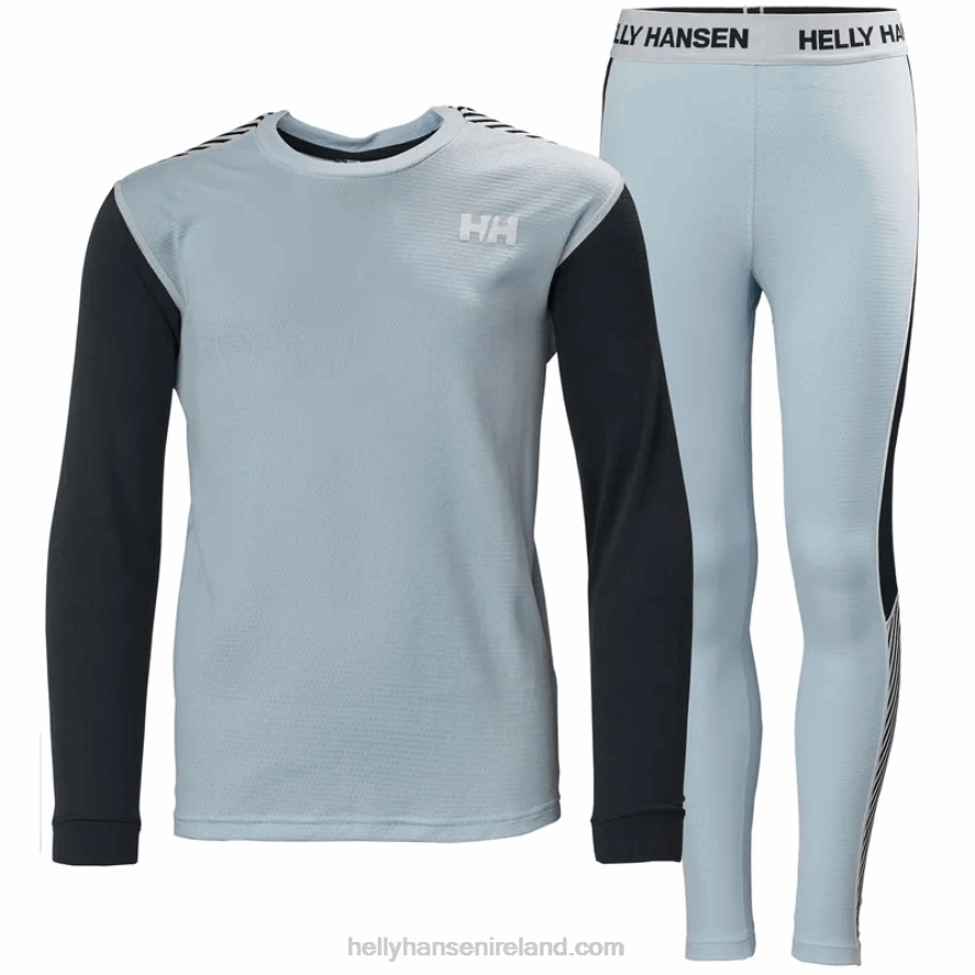 CLOVER 8V222F2488 Helly-Hansen Juniors' HH LIFA ACTIVE Base Layer Set