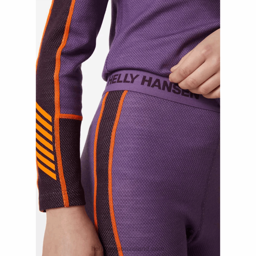 UTILITY GRE 8V222F2481 Helly-Hansen JUNIORS' LIFA MERINO MIDWEIGHT BASE LAYER SET