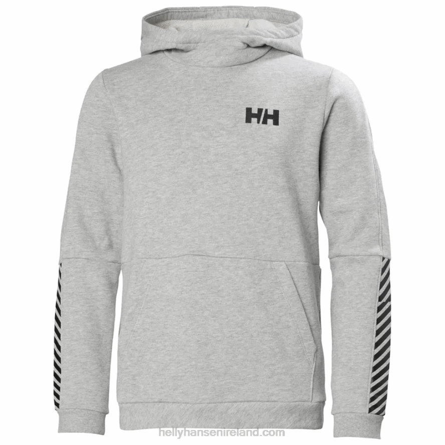 PINK SORBET/WHITE 8V222F2518 Helly-Hansen JUNIORS' ACTIVE HOODIE