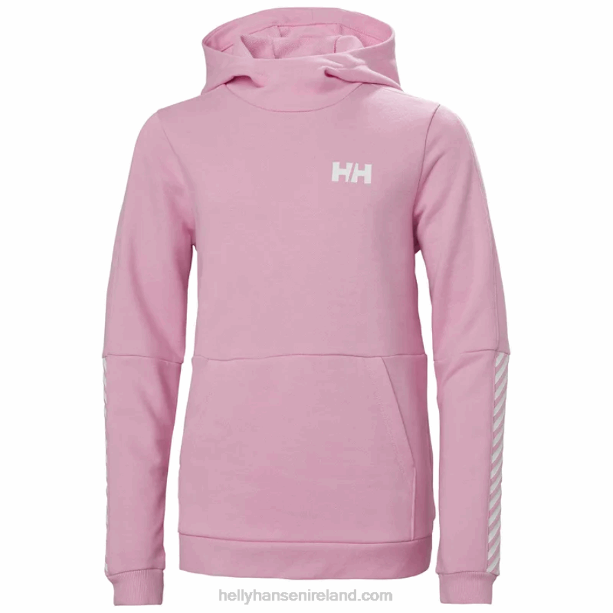WHITE 8V222F2516 Helly-Hansen JUNIORS' ACTIVE HOODIE