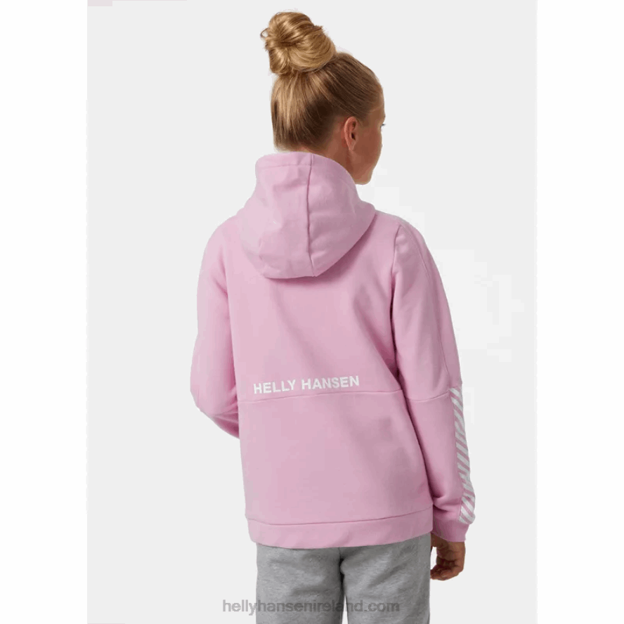 WHITE 8V222F2516 Helly-Hansen JUNIORS' ACTIVE HOODIE