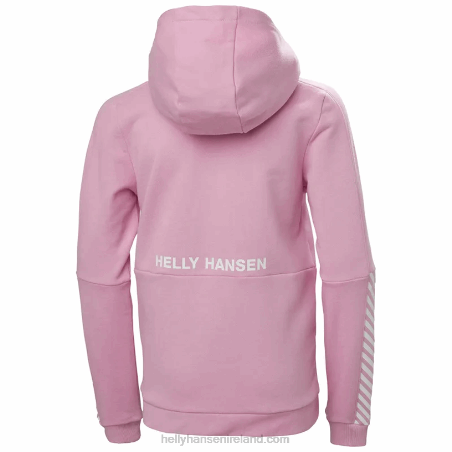 WHITE 8V222F2516 Helly-Hansen JUNIORS' ACTIVE HOODIE