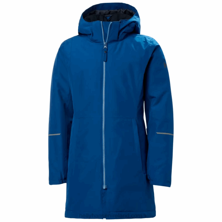 AMETHYST 8V222F2752 Helly-Hansen JUNIORS' LISBURN INSULATED RAINCOAT