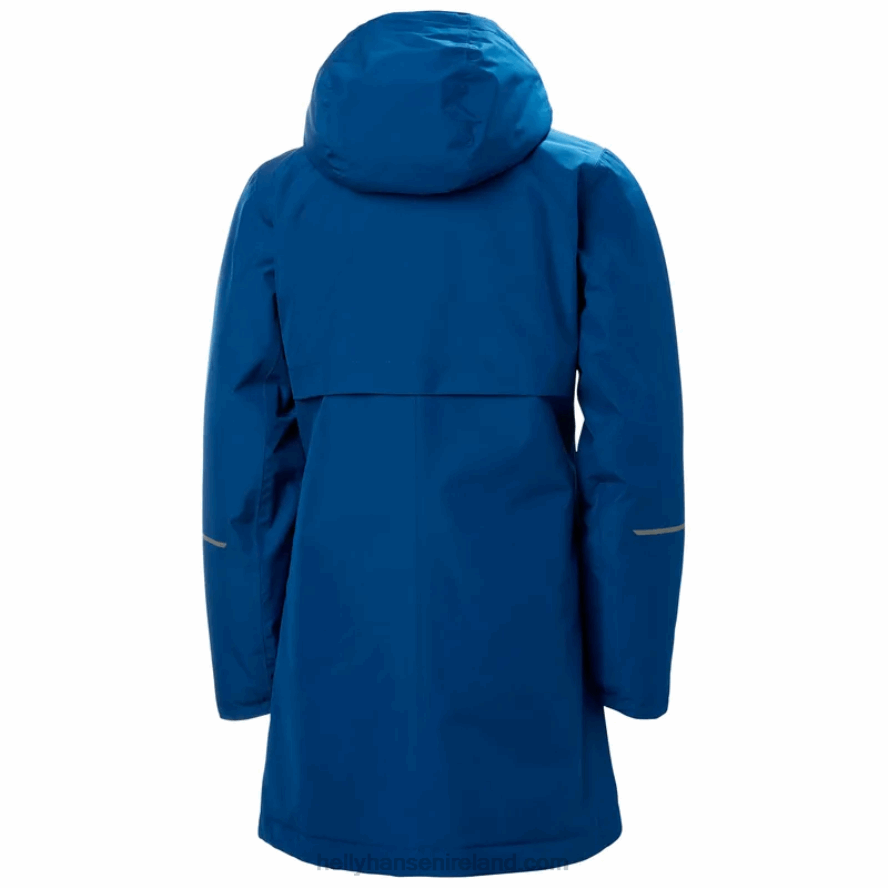 AMETHYST 8V222F2752 Helly-Hansen JUNIORS' LISBURN INSULATED RAINCOAT