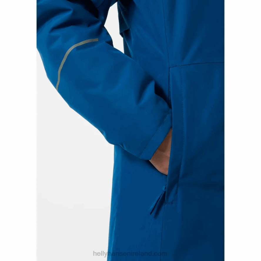 AMETHYST 8V222F2752 Helly-Hansen JUNIORS' LISBURN INSULATED RAINCOAT