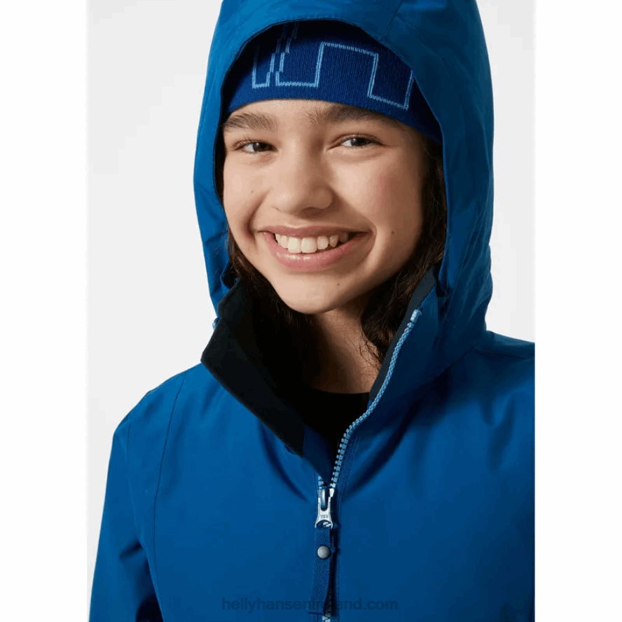 AMETHYST 8V222F2752 Helly-Hansen JUNIORS' LISBURN INSULATED RAINCOAT
