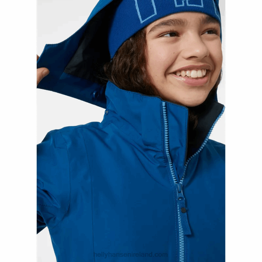 AMETHYST 8V222F2752 Helly-Hansen JUNIORS' LISBURN INSULATED RAINCOAT