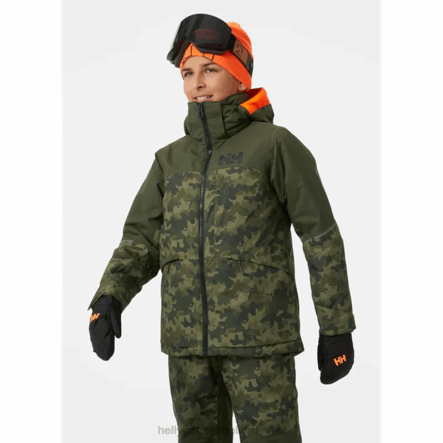 CLOUDBERRY 8V222F2407 Helly-Hansen JUNIORS' SUMMIT SKI JACKET