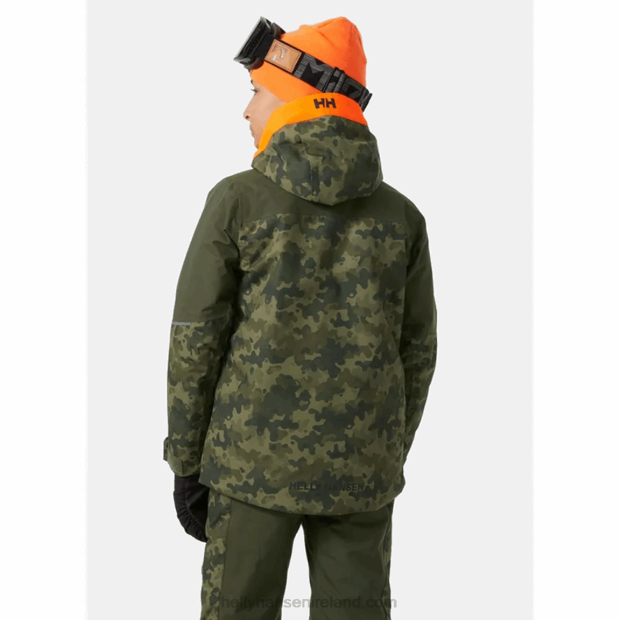 CLOUDBERRY 8V222F2407 Helly-Hansen JUNIORS' SUMMIT SKI JACKET
