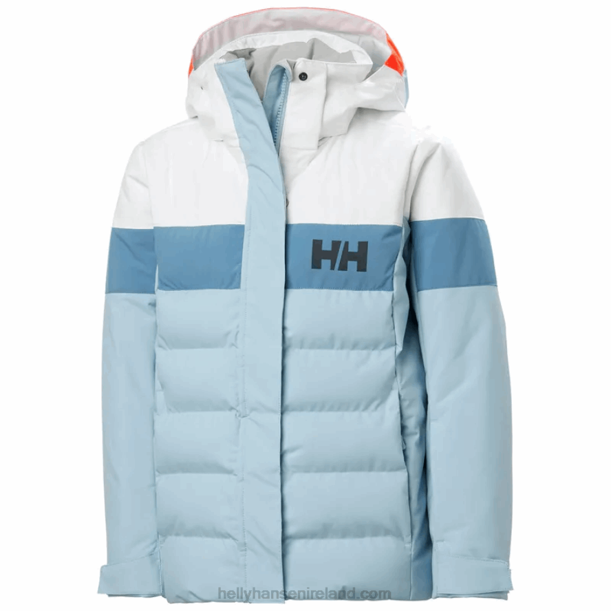 CRUSHED GRA 8V222F2383 Helly-Hansen JUNIORS' DIAMOND SKI JACKET