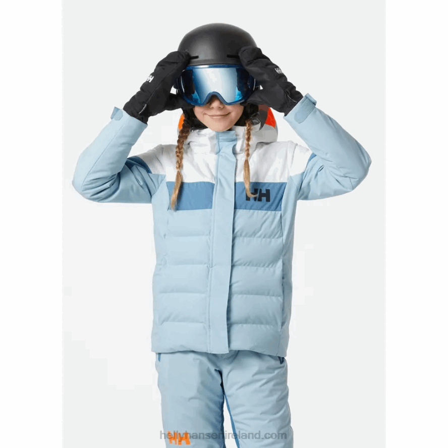 CRUSHED GRA 8V222F2383 Helly-Hansen JUNIORS' DIAMOND SKI JACKET