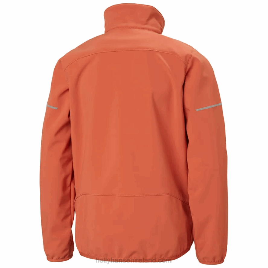 EBONY 8V222F2549 Helly-Hansen JUNIORS' MARKA SOFTSHELL JACKET