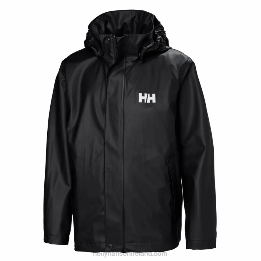 ESSENTIAL Y 8V222F2562 Helly-Hansen JUNIORS' MOSS RAIN JACKET