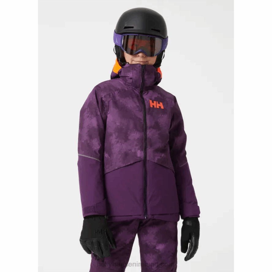 JADE 8V222F2386 Helly-Hansen JUNIORS' STELLAR SKI JACKET