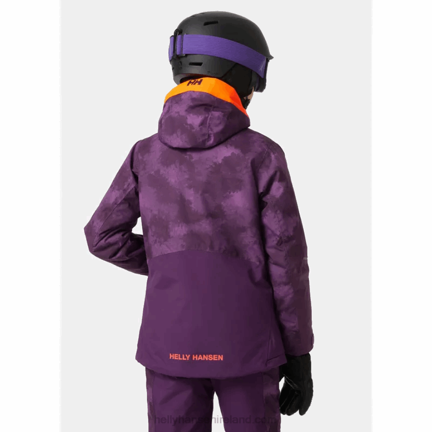 JADE 8V222F2386 Helly-Hansen JUNIORS' STELLAR SKI JACKET