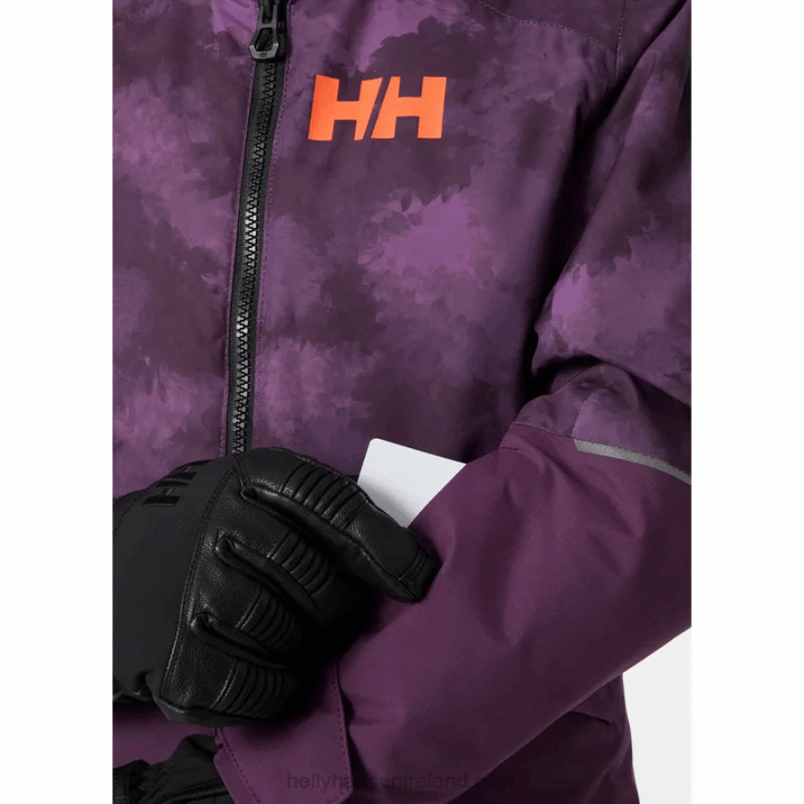 JADE 8V222F2386 Helly-Hansen JUNIORS' STELLAR SKI JACKET