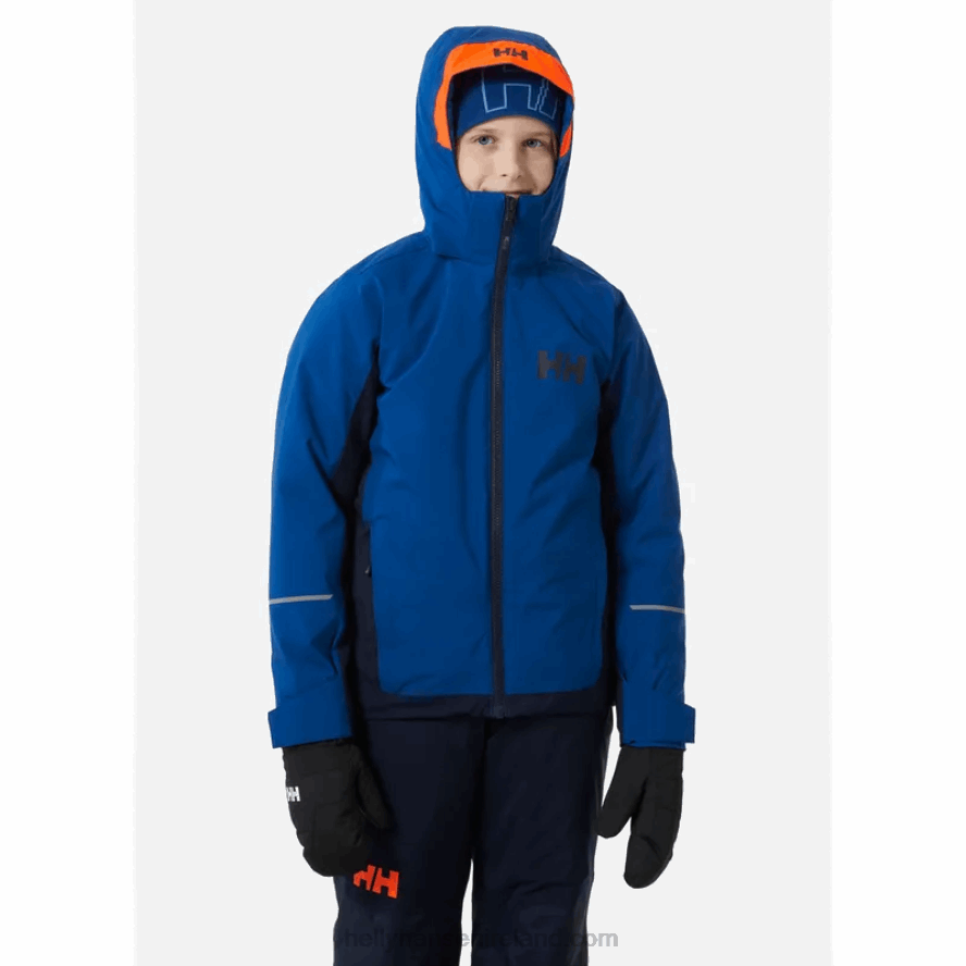 MALACHITE 8V222F2398 Helly-Hansen JUNIORS' QUEST SKI JACKET