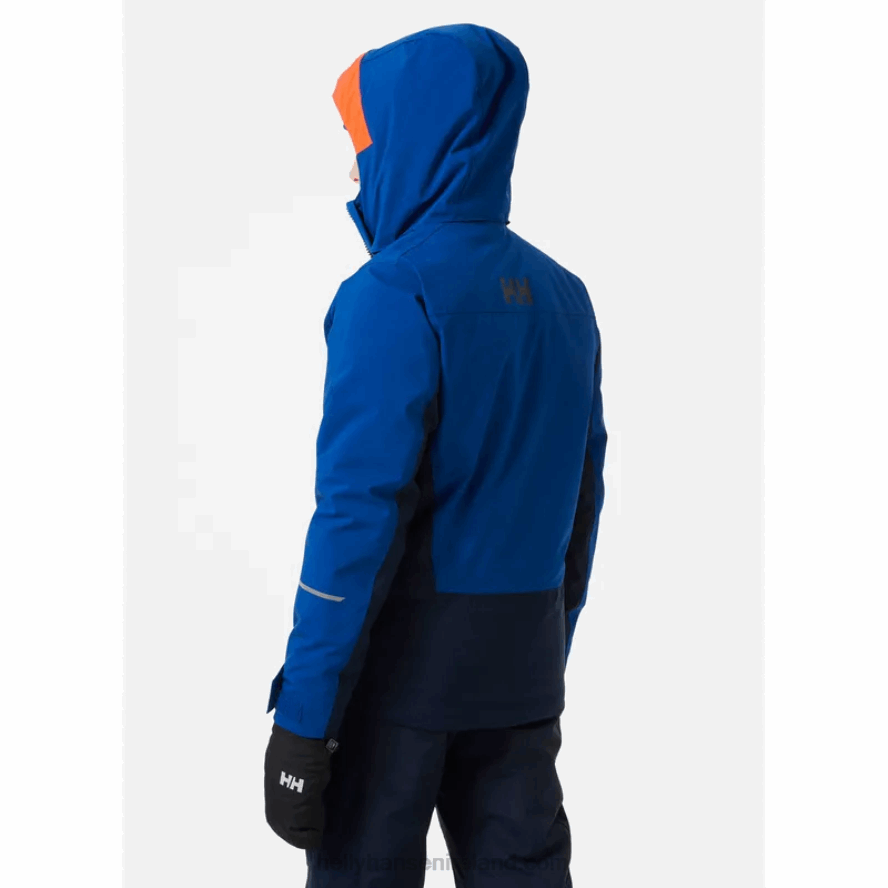 MALACHITE 8V222F2398 Helly-Hansen JUNIORS' QUEST SKI JACKET
