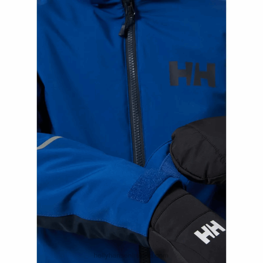 MALACHITE 8V222F2398 Helly-Hansen JUNIORS' QUEST SKI JACKET