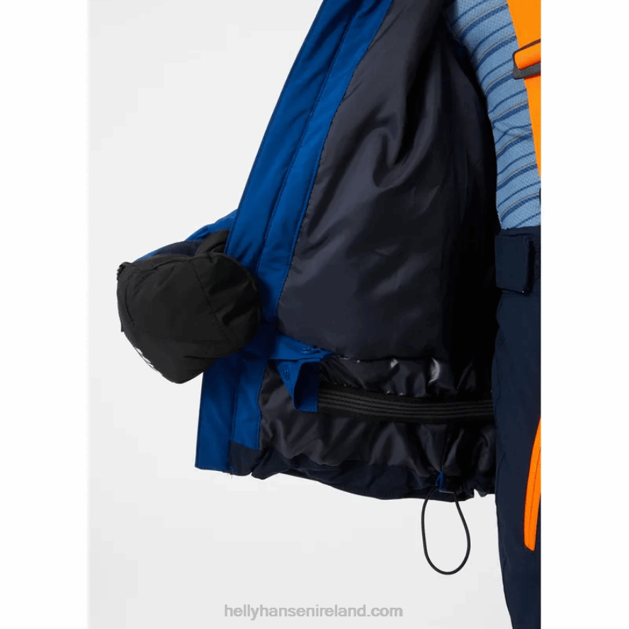 MALACHITE 8V222F2398 Helly-Hansen JUNIORS' QUEST SKI JACKET