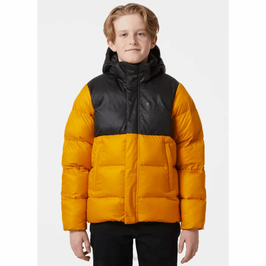 MALACHITE 8V222F2760 Helly-Hansen JUNIORS' VISION PUFFY JACKET