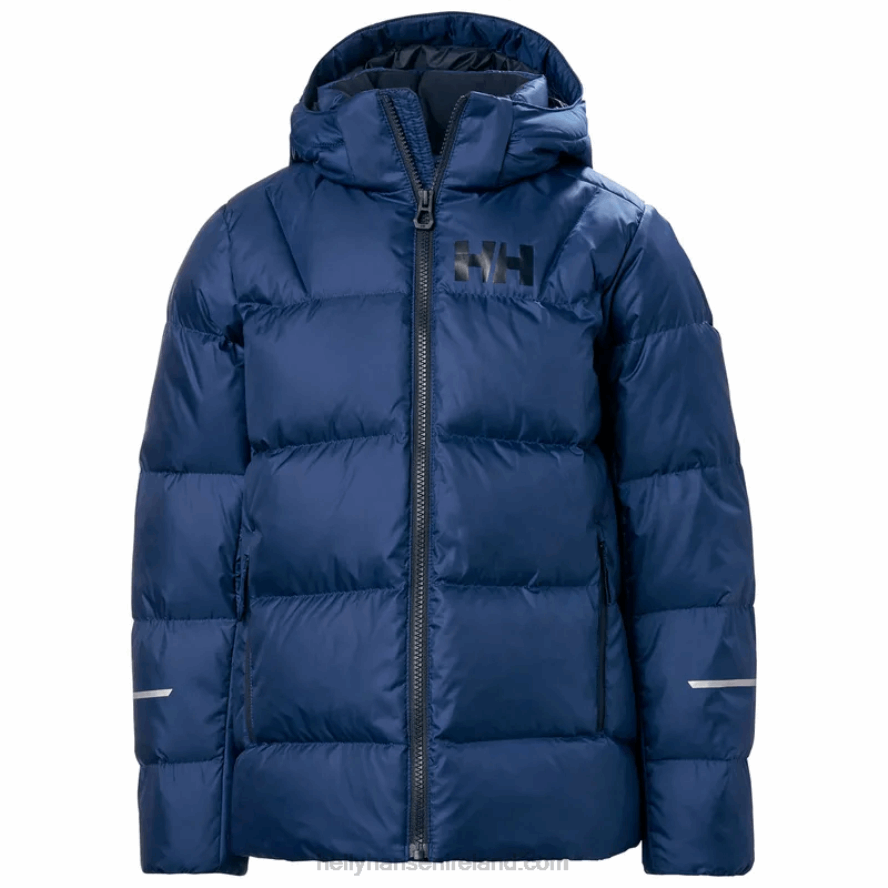 PARAKEET GR/AMETHYST 8V222F2767 Helly-Hansen JUNIORS' ISFJORD DOWN WINTER JACKET 2.0