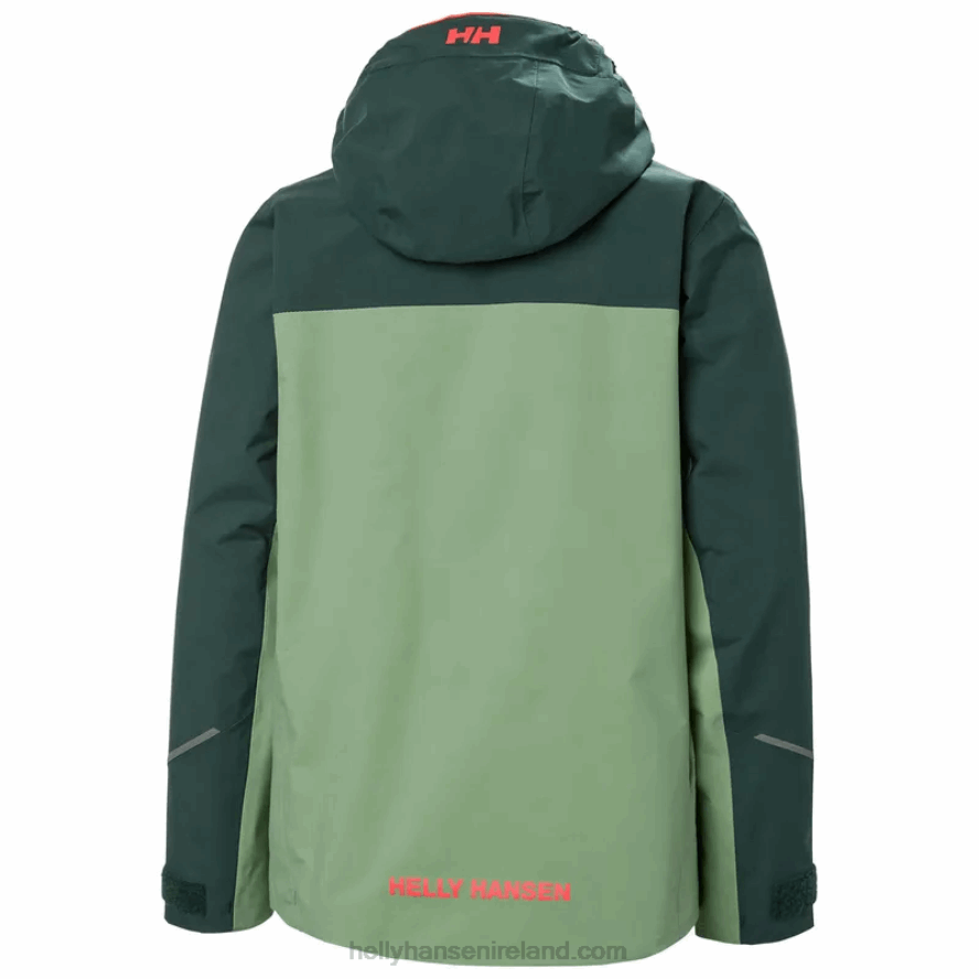 TERRACOTTA 8V222F2424 Helly-Hansen JUNIORS' SOGNDAL SHELL JACKET