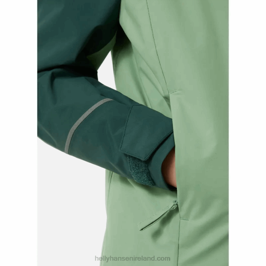 TERRACOTTA 8V222F2424 Helly-Hansen JUNIORS' SOGNDAL SHELL JACKET