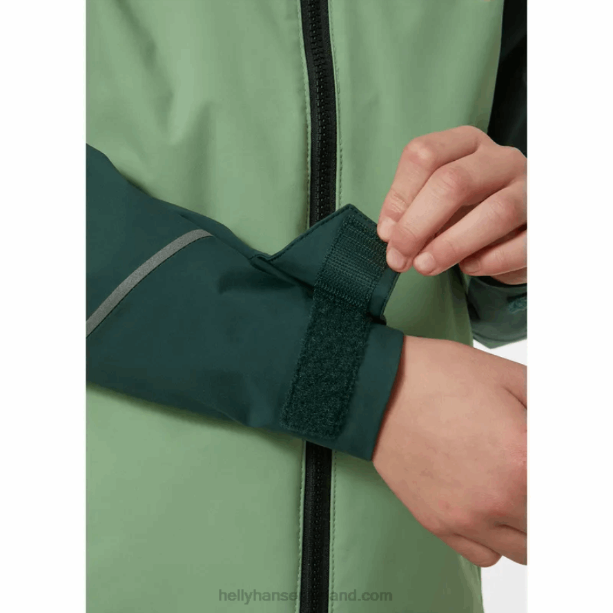 TERRACOTTA 8V222F2424 Helly-Hansen JUNIORS' SOGNDAL SHELL JACKET