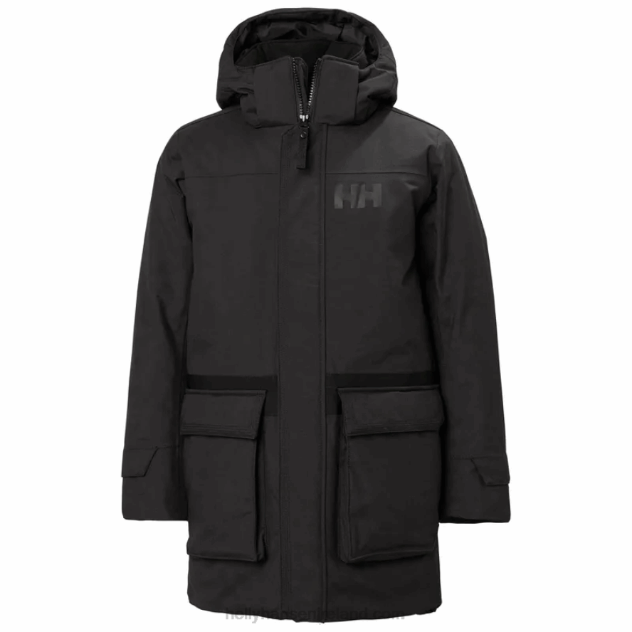UTILITY GRE 8V222F2435 Helly-Hansen JUNIORS' OLIVER WINTER PARKA