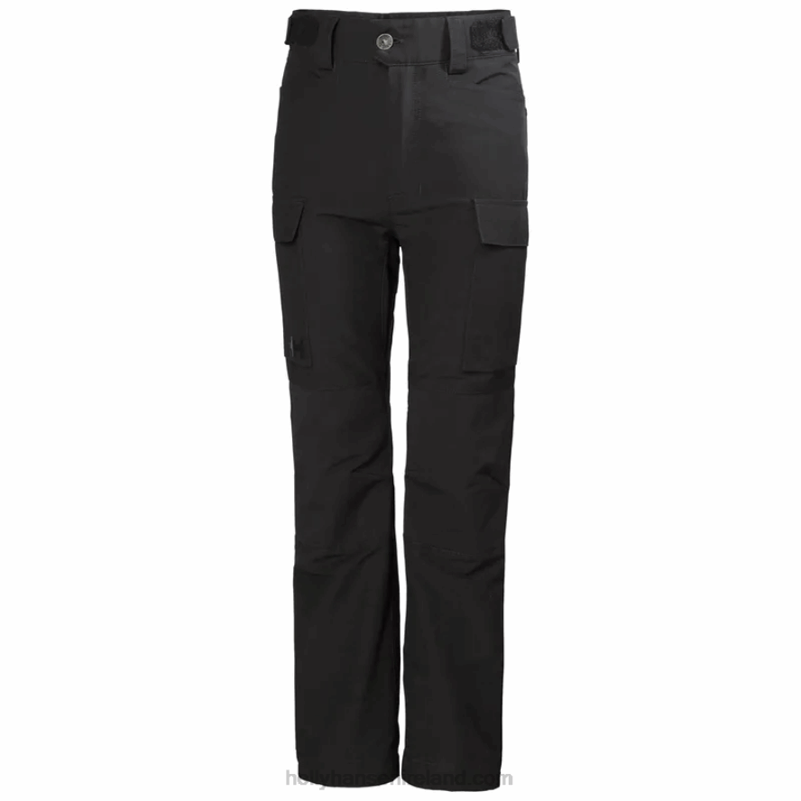 AZURITE/LAV GREEN 8V222F2468 Helly-Hansen JUNIORS' MARKA HIKING PANTS