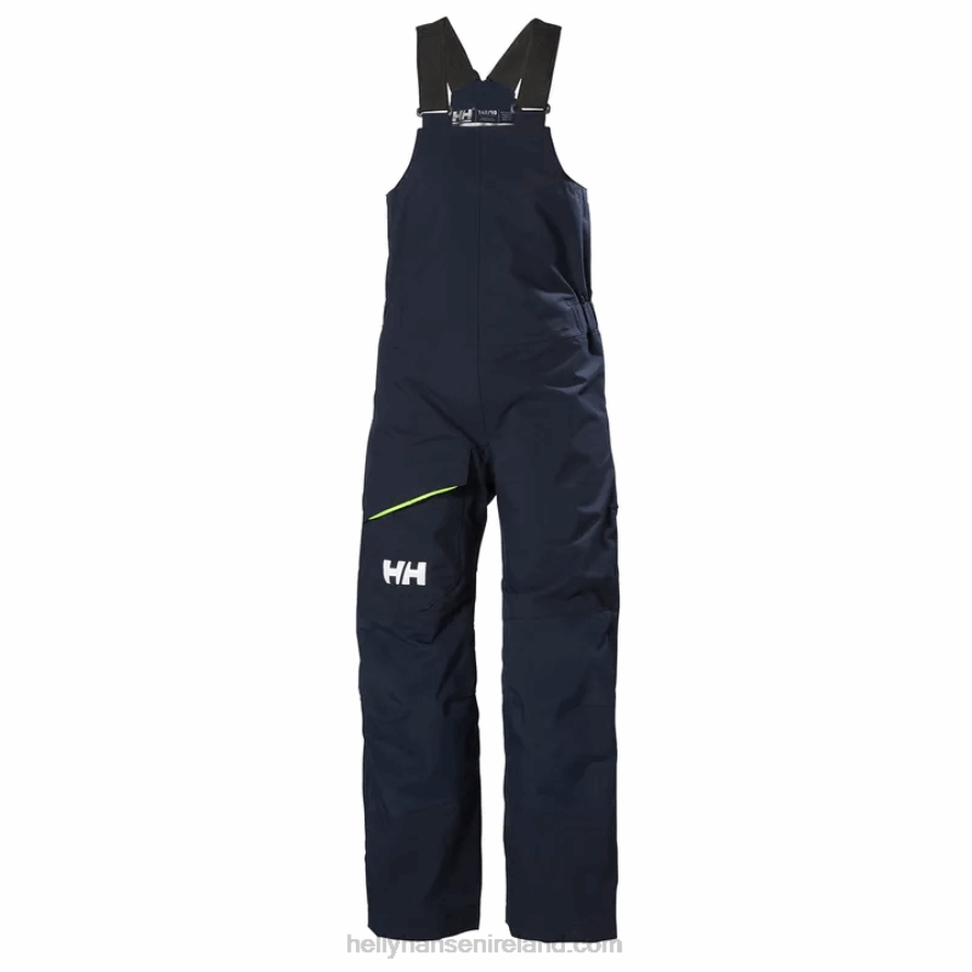 BLACK 8V222F2464 Helly-Hansen JUNIORS' SALT PORT SAILING PANTS