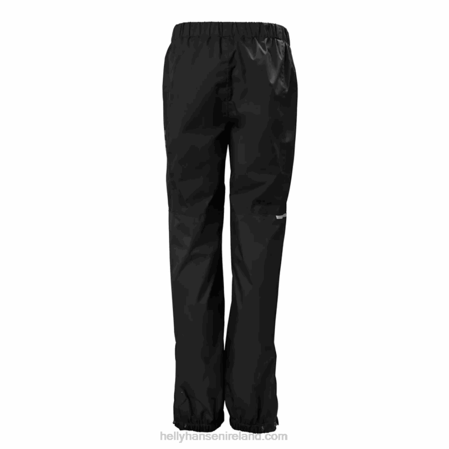 BLACK 8V222F2471 Helly-Hansen JUNIORS' BLOCK PANTS