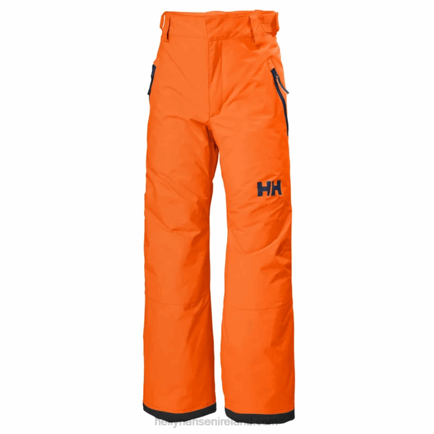 CRUSHED GRA 8V222F2444 Helly-Hansen JUNIORS' LEGENDARY SKI PANTS
