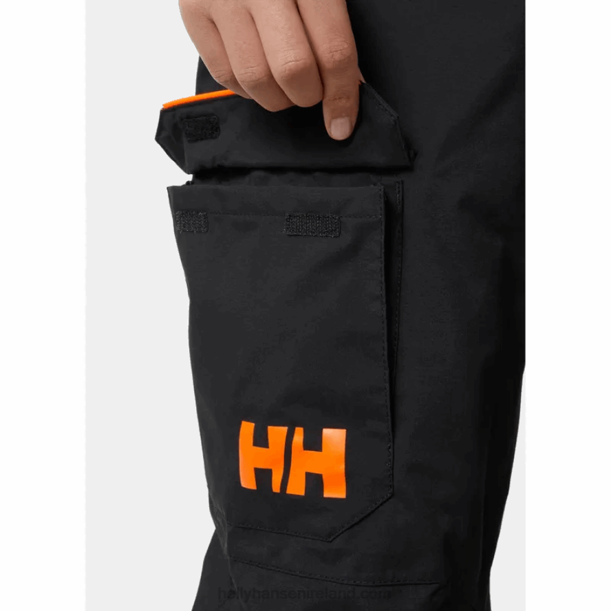 CRUSHED GRA/DARKEST SPR 8V222F2458 Helly-Hansen JUNIORS' SUMMIT SKI PANTS