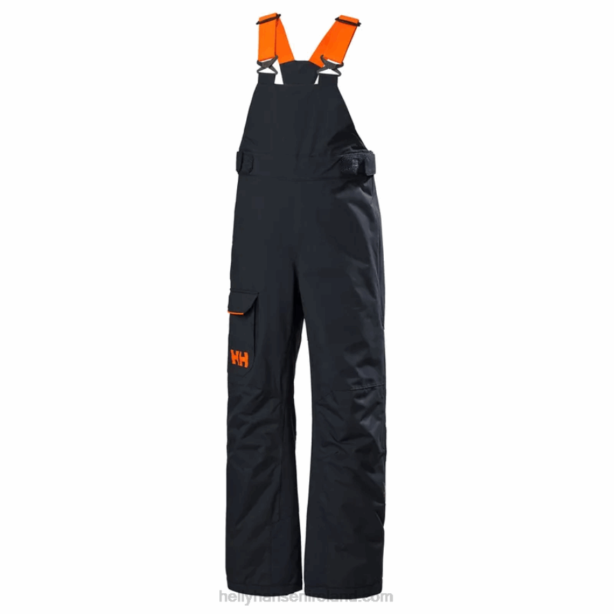 DARKEST SPR/BLACK 8V222F2459 Helly-Hansen JUNIORS' SUMMIT SKI PANTS
