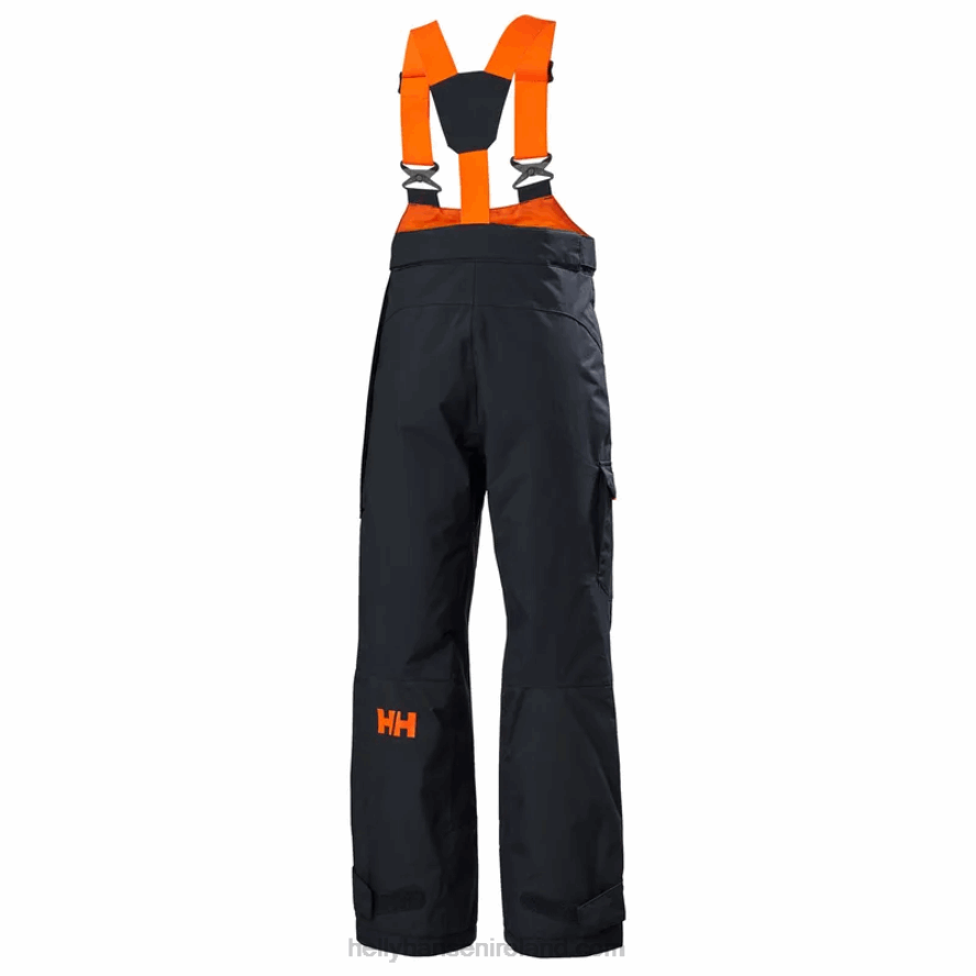 DARKEST SPR/BLACK 8V222F2459 Helly-Hansen JUNIORS' SUMMIT SKI PANTS