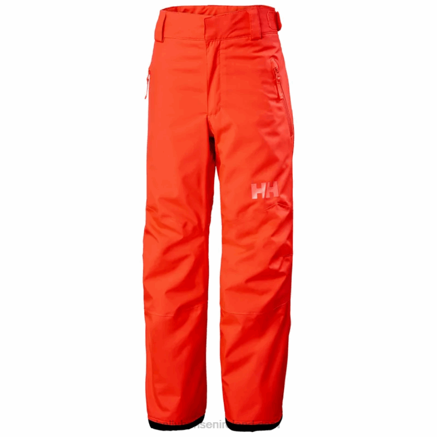 NEON ORANGE 8V222F2446 Helly-Hansen JUNIORS' LEGENDARY SKI PANTS
