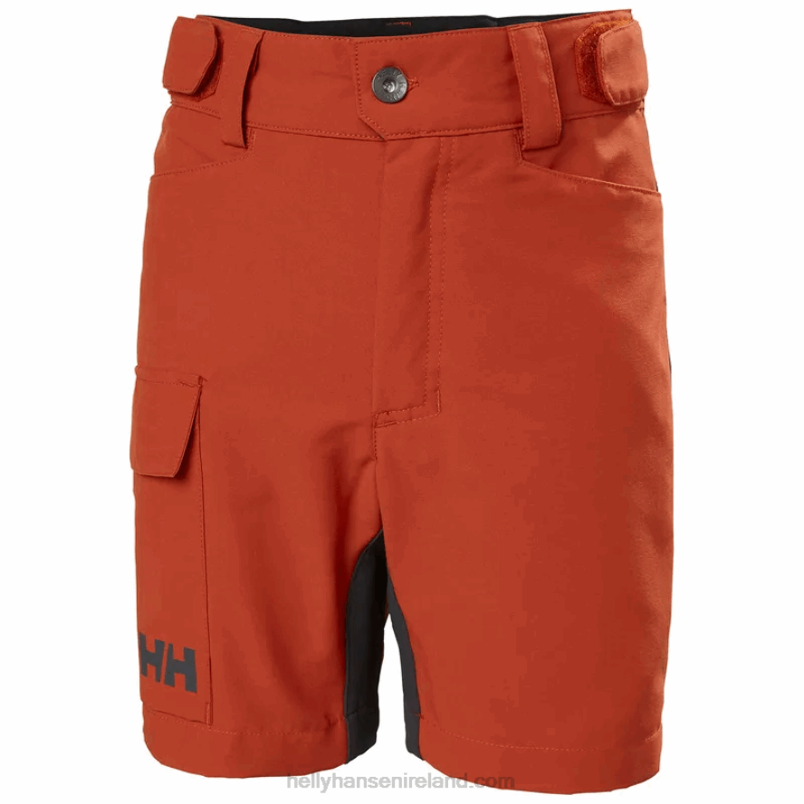 SPRUCE/NAVY 8V222F2774 Helly-Hansen JUNIORS' MARKA TUR SHORTS