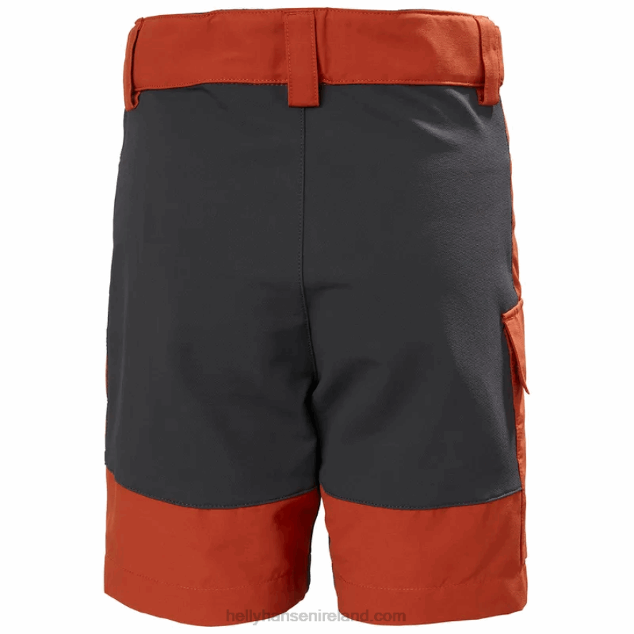 SPRUCE/NAVY 8V222F2774 Helly-Hansen JUNIORS' MARKA TUR SHORTS