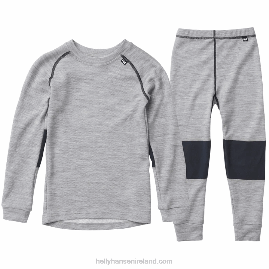 BABY TROOPE 8V222F2356 Helly-Hansen Kids' HH LIFA Merino Base Layer Set