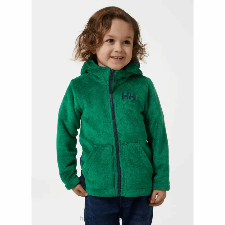 CLOUDBERRY 8V222F2348 Helly-Hansen KIDS' TREASURE MIDLAYER FLEECE JACKET