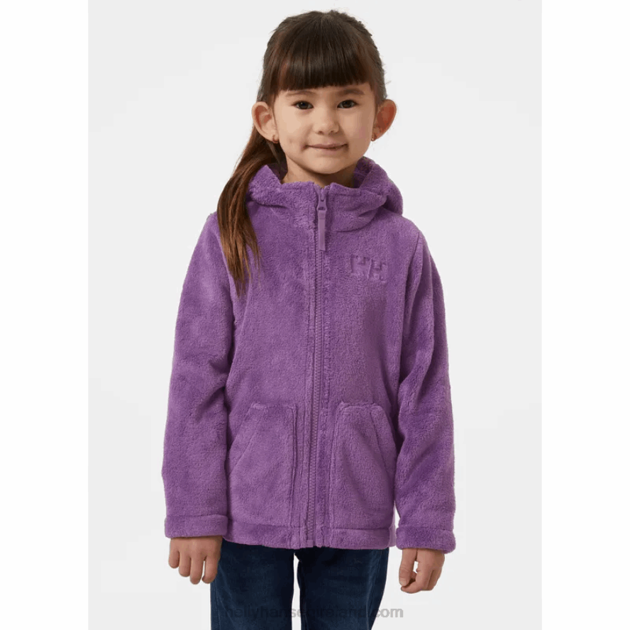 MALACHITE 8V222F2349 Helly-Hansen KIDS' TREASURE MIDLAYER FLEECE JACKET