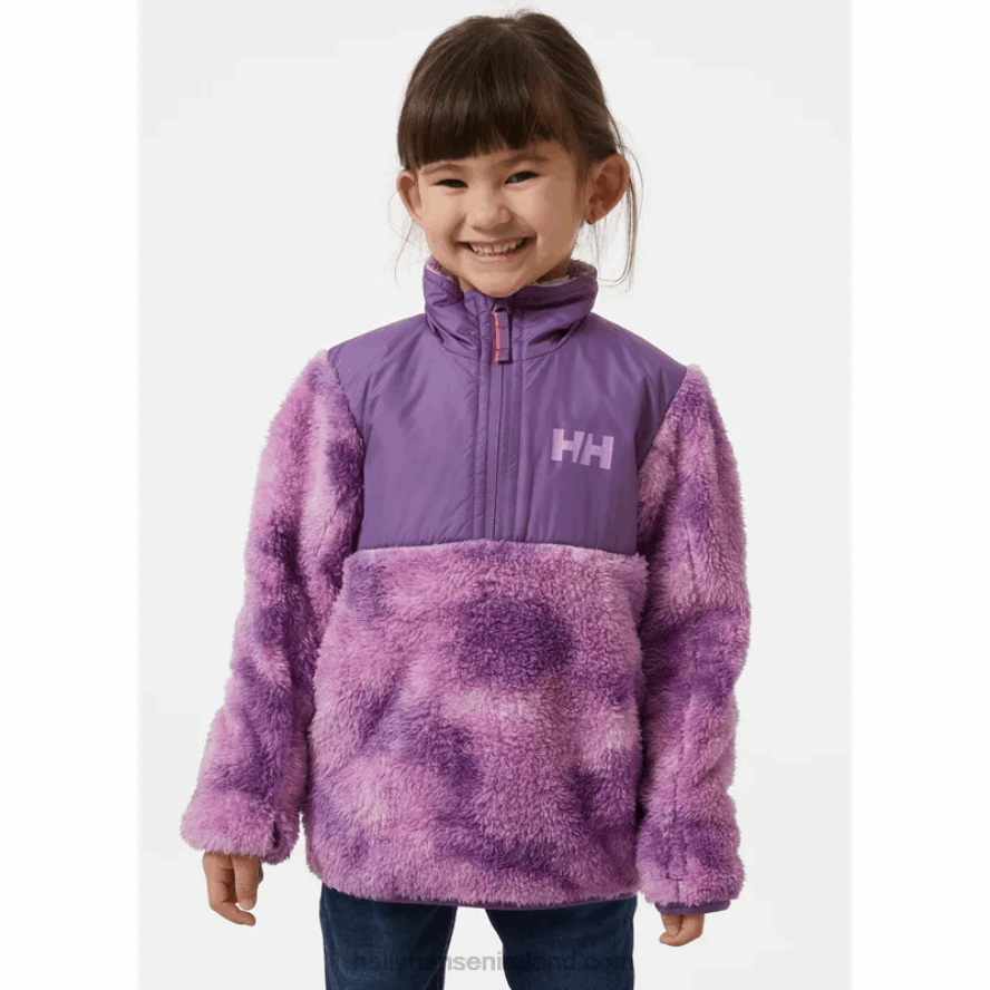 MALACHITE 8V222F2353 Helly-Hansen KIDS' CHAMP HALF-ZIP MIDLAYER