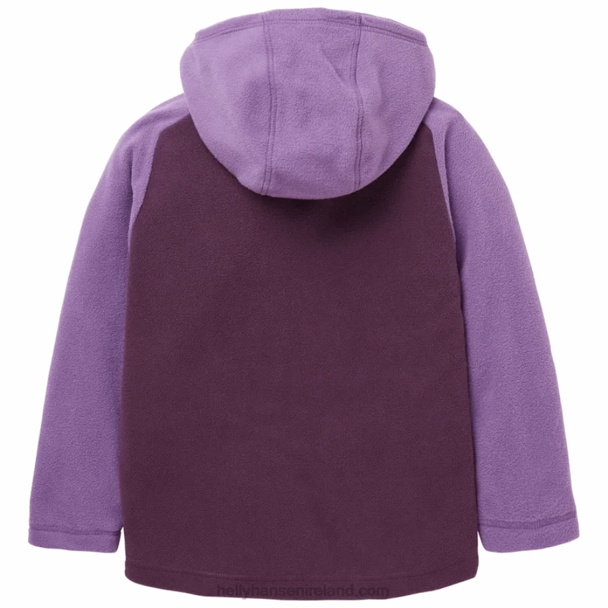 NAVY 8V222F2342 Helly-Hansen KIDS' DAYBREAKER FLEECE HOODIE