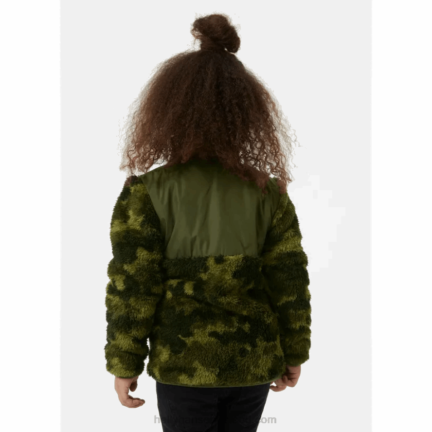 NAVY 8V222F2351 Helly-Hansen KIDS' CHAMP HALF-ZIP MIDLAYER