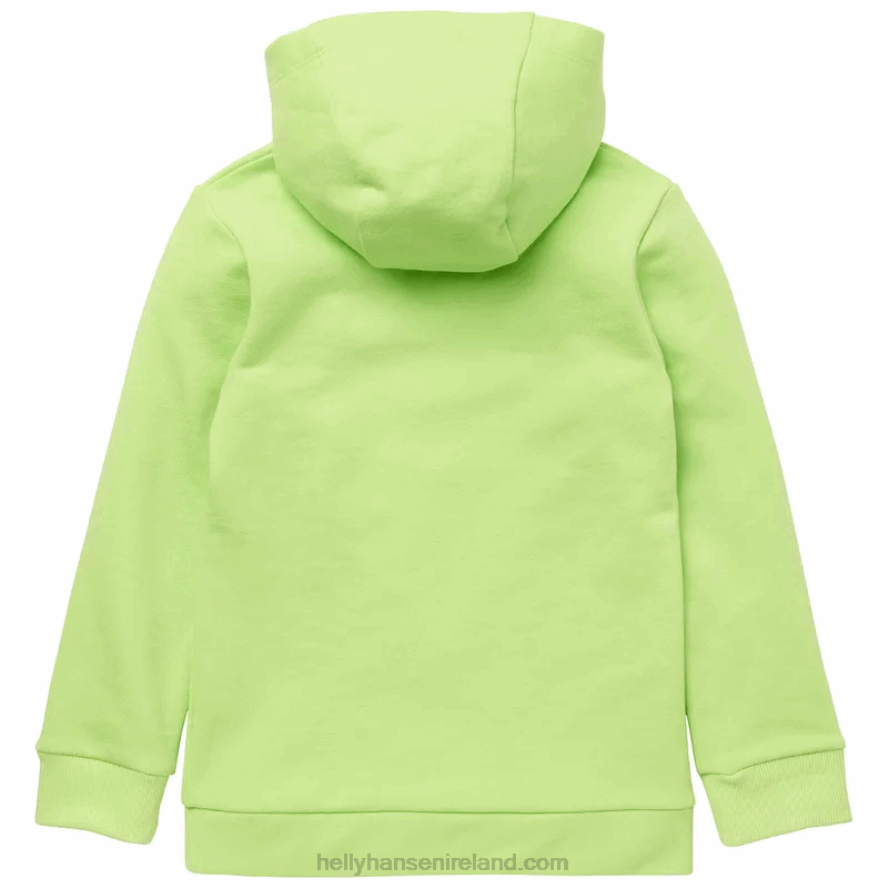 HEATHER 8V222F2368 Helly-Hansen KIDS' HH LOGO HOODIE