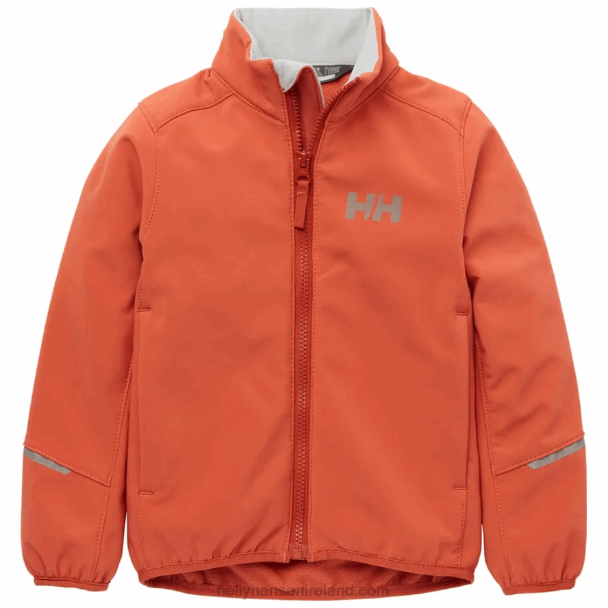 BLACK 8V222F2258 Helly-Hansen KIDS' MARKA SOFTSHELL JACKET