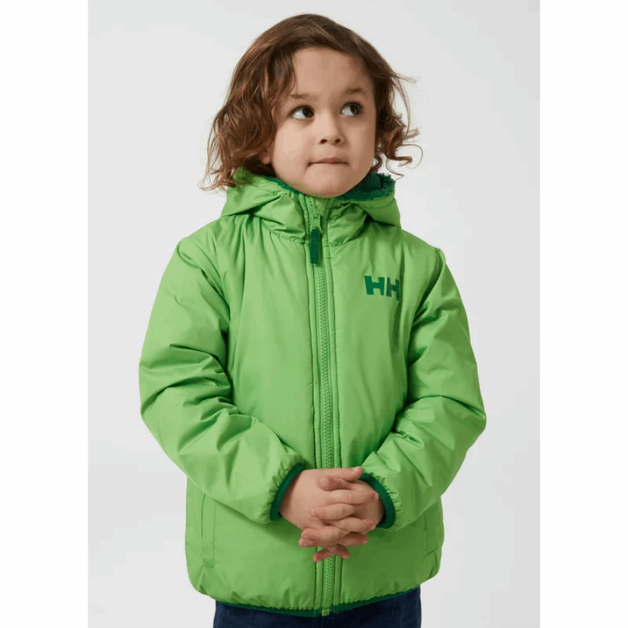 BLUE FOG 8V222F2281 Helly-Hansen Kids' Champ Reversible Jacket