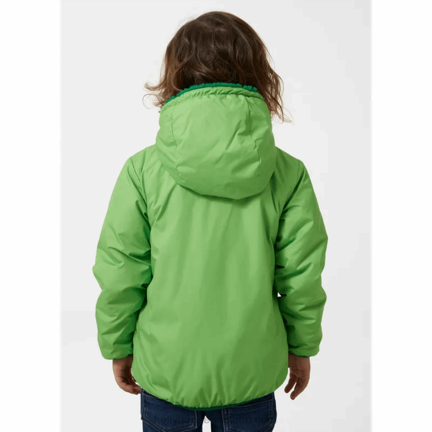 BLUE FOG 8V222F2281 Helly-Hansen Kids' Champ Reversible Jacket